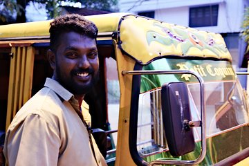 Funny and helpful Tuk Tuk Tour in Kochin