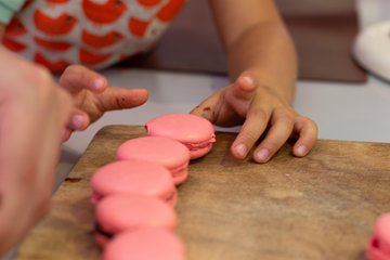 Morning Macaron Class for Kids in Paris