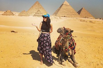 Half Day Private Tour To Giza Pyramids Sphinx With Camel Ride from Cairo Or Giza