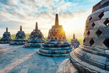 Yogyakarta: Borobudur Climb-up, Mount Merapi & Prambanan Day Trip