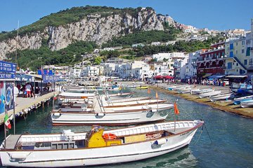 Private Day Stress Free Tour: Capri and Blue Grotto From Sorrento