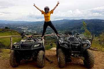 3 Element Tour - ATV 1.5hr + PARAGLIDING + RAFTING 2.5hr from MEDELLIN