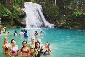 Horseback Ride, Blue Hole, Secret Falls, River Rafting & Tubing