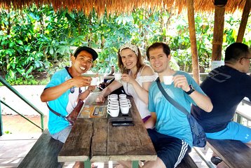 coconut wine and coffee safary tour