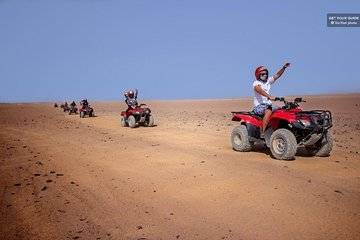 Hurghada Sunset Desert Safari by Quad Runner and Camel Ride