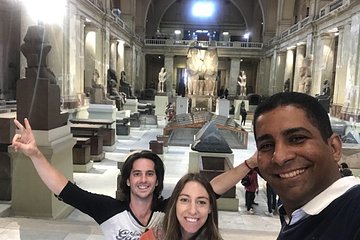 Cairo Layover tour to Giza Pyramids Egyptian Museum and Khan Khalili Bazaar