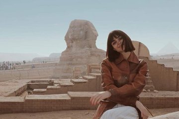 Cairo: Pyramids, Memphis, Sakkara day trip at no extra cost.