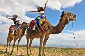Day Trip with a Group to Desert Agafay and Atlas Mountains 
