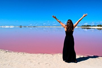 Las Coloradas & Rio Lagartos, Beautiful Eco Adventure from Tulum City