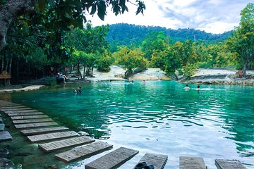 All day Krabi Jungle Tour (Hot Spring Water, Emerald Pool, Tiger Cave Temple) 