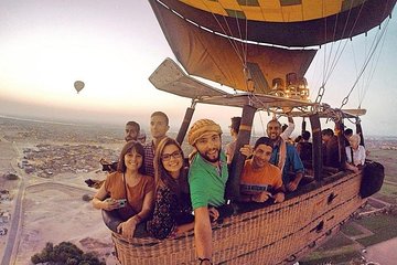 Hot Air Balloon Ride in Luxor Egypt with Transfers Included