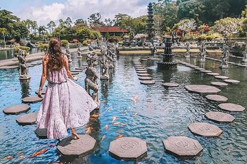 Gate of Heaven - Tirta Gangga Royal Water Palace - Tukad Cepung Waterfall