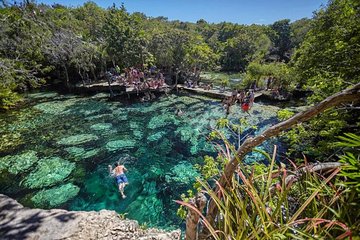 MAGIC BACALAR, 7 Colors Lagoon & Cenote Azul. Transport included