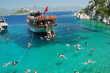 6 Hour All Inclusive Boat Tour through the Bays of Marmaris