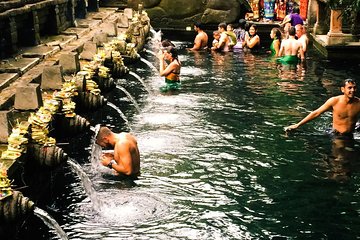 Balinese culture including tukad cepung waterfall