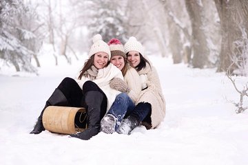 Fun and Adventure: Sledge run in Czech Mountains