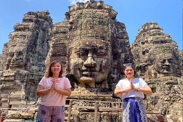 Full-Day Angkor Wat Tour with Sunset Joined-In Small Group 