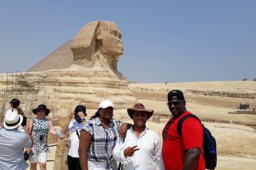 Airport Transfer + tour inside Giza pyramids, Sphinx and Valley temple