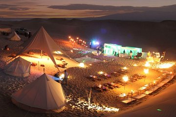 Dinner at Huacachina Desert