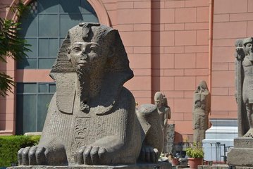 Grand Egyptian Museum and Pyramids
