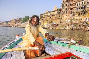 Private : Day Tour of Varanasi with Boat Ride and Evening Aarti Ceremony