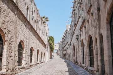 Guided Rhodes City by night with Lunch & Live Greek Music