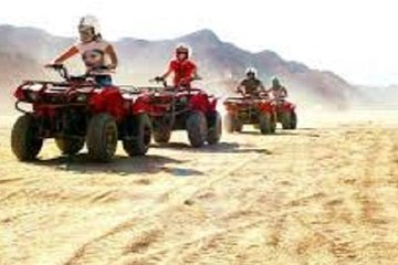 Hurghada: Quad Bike Safari, Bedouin Village & BBQ Feast