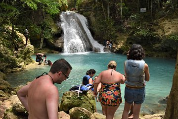 Blue Hole and Secret Falls Day Trip plus Shopping from Montego Bay Hotels