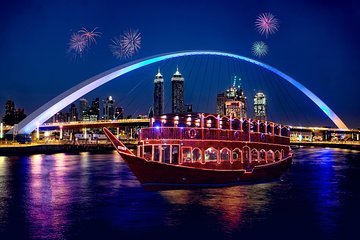 Dubai Canal Dhow Cruise Dinner 