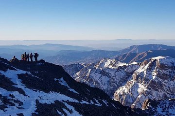 "Summit of Mont Toubkal (4167m) in PC Economy