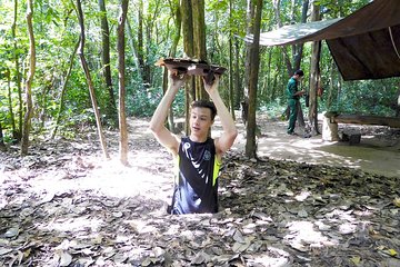 Cu Chi Tunnels: Morning or Afternoon Guided Trip Top Site Must Visit