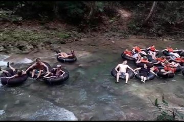 Jump and Tube - Blue Hole and Tubing from Ocho Rios