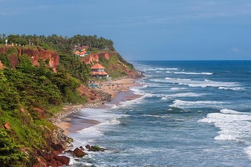 Varkala beach day trip from Trivandrum/Kovalam