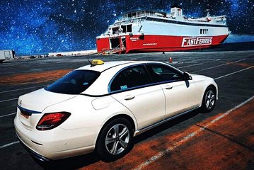 Luxury Athens Airport Transfer to Piraeus with Mercedes E-Class