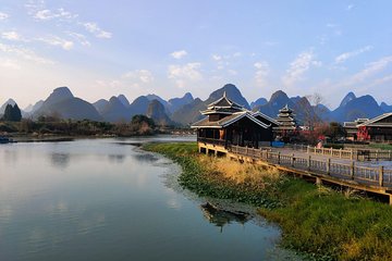 Half-Day Self-Guided Yangshuo Xianggong hill Sunrise and Shangri-La Village Tour