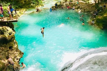 Blue Hole and Beach from Cruise ship Ports or Hotels in Ocho Rios