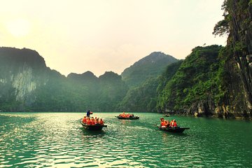 Halong Bay 2D1N BEST CRUISES All-Inclusive: Transfer, Meals, Kayak, Cave, Island