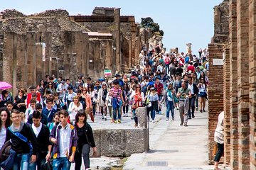 Private tour to Pompeii Herculaneum and Vesuvius