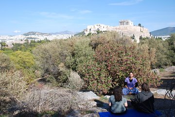 Ancient Greek Meditation & Theta Healing intro at the sacred hill of Acropolis