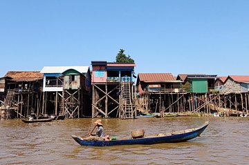 Unique Private Day Tours To Kompong Khleang Village & Tonle Sap Lake