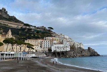 Amalfi coast from Naples