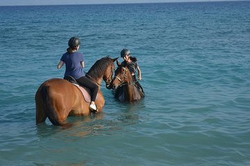 Horse riding on the Beach, Rhodes