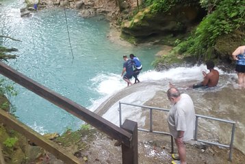 Blue Hole and Dunn's River Adventurous and hiking waterfalls from Ocho Rios