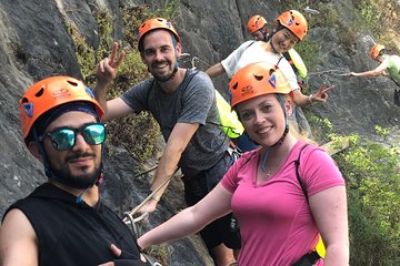 One Day Summer Ice Caves and Via-ferrata Rock Climbing Guided Tour from Hangzhou