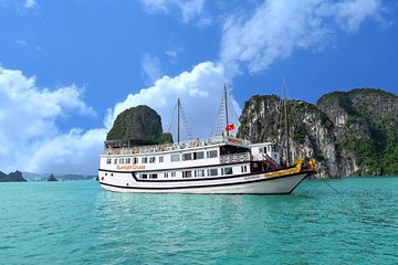 Halong deluxe cruise 2D/1N: Surprise cave, Titop island, Full Meals, best prices