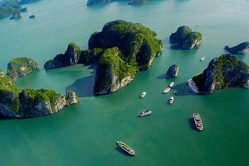  All-Inclusive: Halong Bay Full Day Trip with Ti Top Island, Surprising Cave