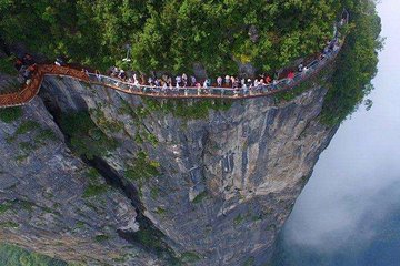 Zhangjiajie Day Tour - Tianmenshan, Glass plank road