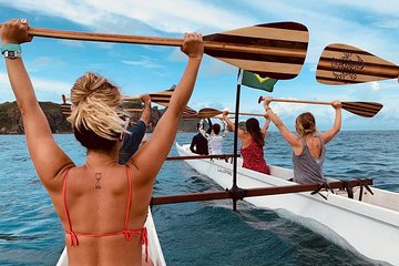 Hawaiian Canoe in Fernando de Noronha