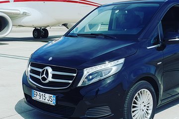 Premium 7-seater van transfer Nice airport >> Cannes 