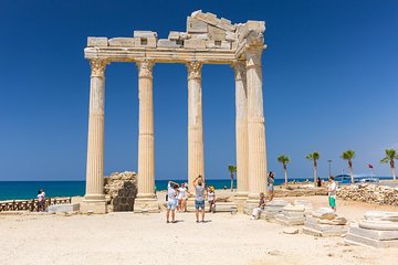 Full-Day Tour of Kursunlu Waterfalls, Aspendos, and Ancient Ruins of Side From Alanya